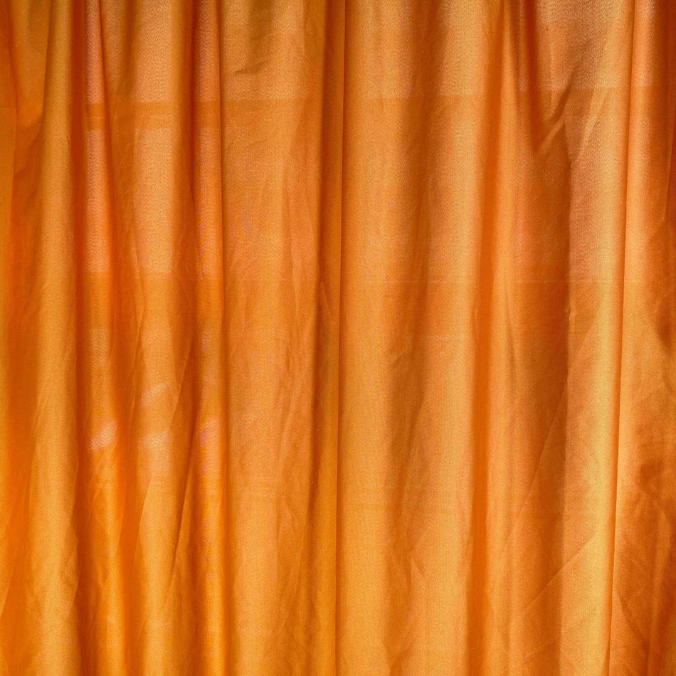Gardine Vorhang gebraucht 235x280 orange schimmernd