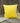Kissen Dekokissen Unique Living gelb 45x45 cm