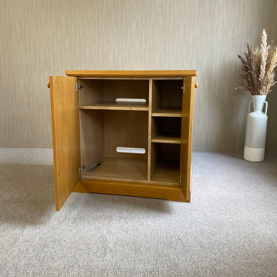 Kommode gebraucht Holz furniert mit Fächern Schrank