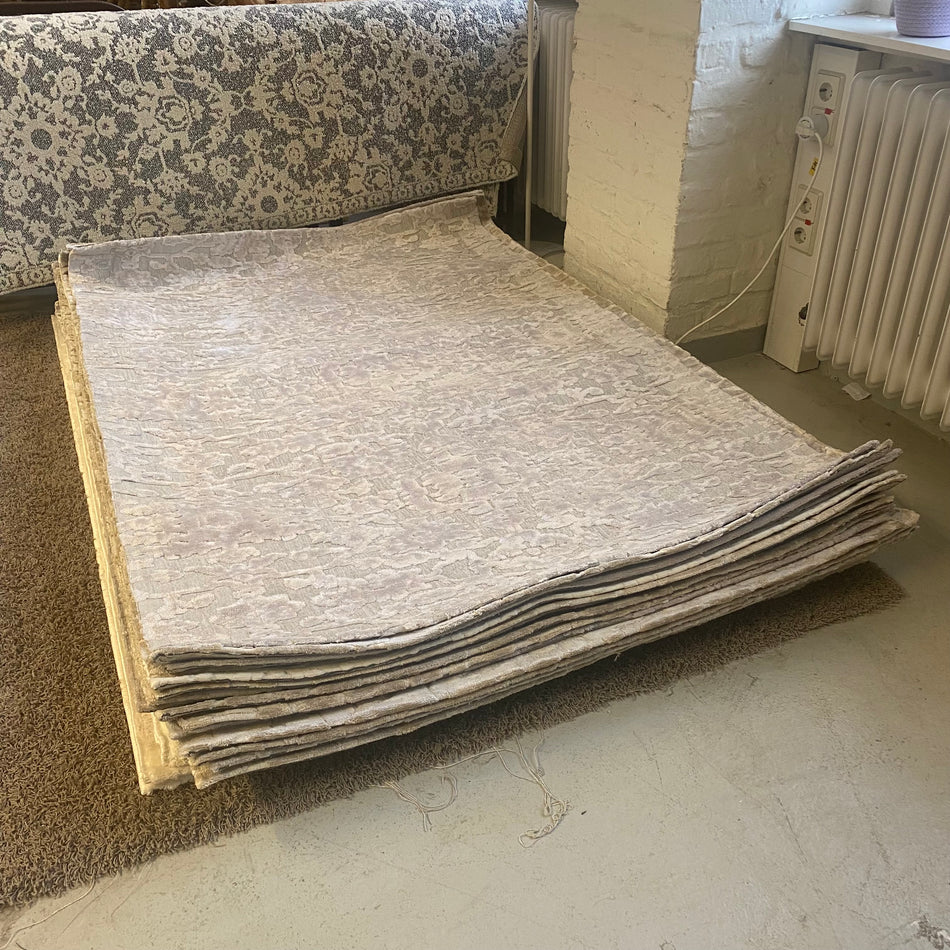 Teppich Grau Ornamental – Neuware – 120 x 180cm