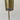 Tischlampe neuwertig golden Metall 50cm Lampe