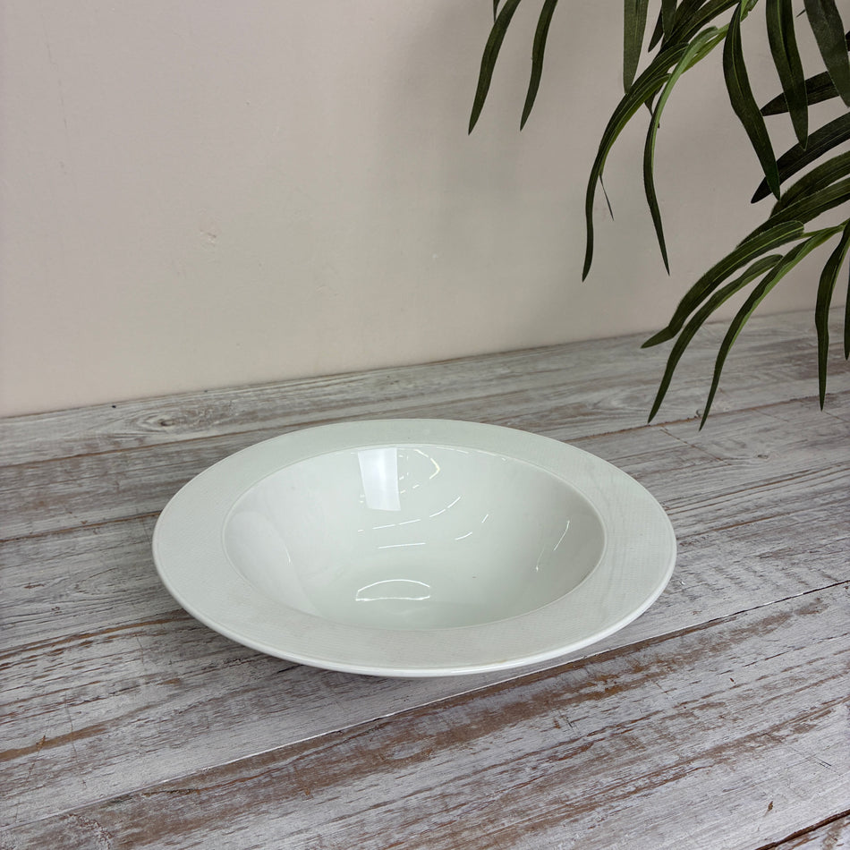 Seltmann Weiden Zoé Suppenteller rund 23 cm fine diamond Elfenbein