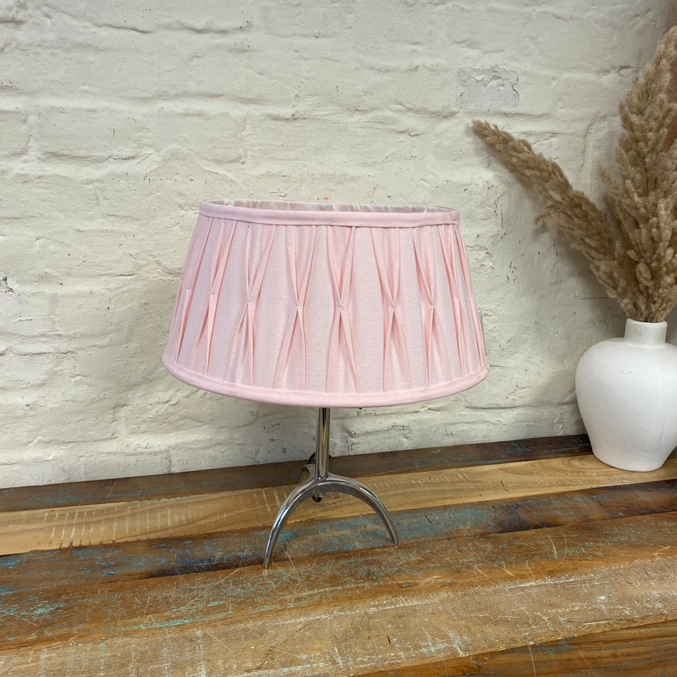 Lampenschirm Riva Drum rosa 35 cm Deko