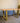 SIT Esstisch Tisch Nussbaum Messing 160x85x77