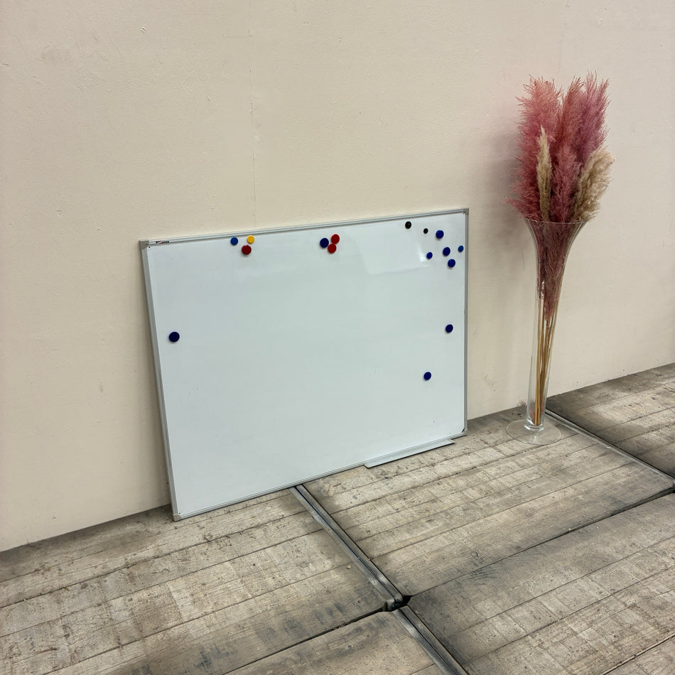 pro/Office Whiteboard 120x90 weiß Magnetisch Bürobedarf Schreibtafel Gebraucht