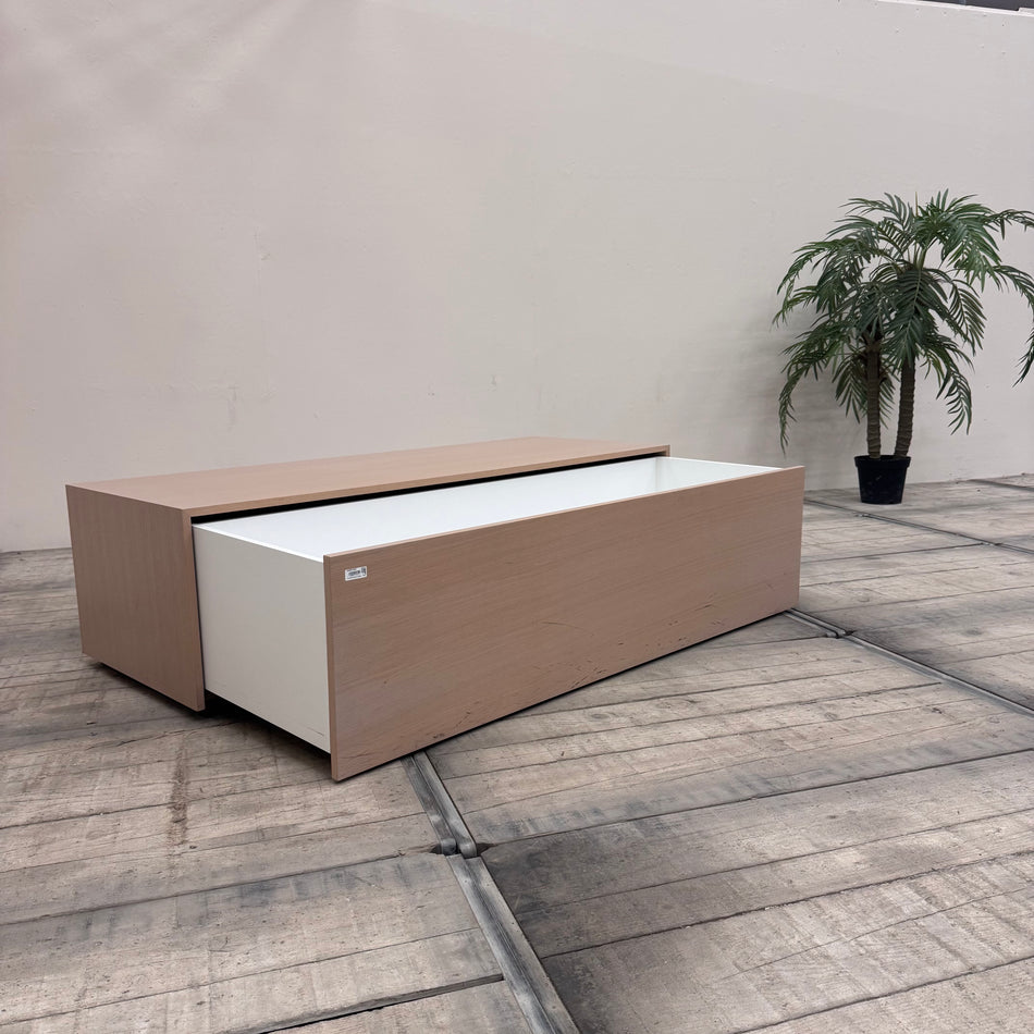Lowboard / TV-Board Holzoptik Ausziehbar mit Schublade – Gebraucht