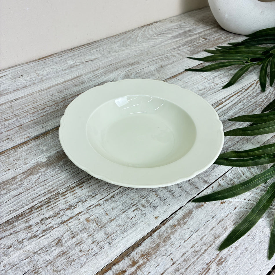 Seltmann Weiden Marie-Luise Suppenteller 23 cm Elfenbein