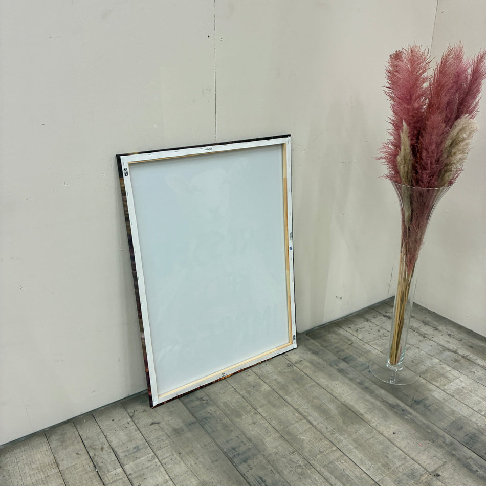 Thomas Klotz "Ziege" Kunstdruck auf Leinwand 100x75 Wandbild Deko