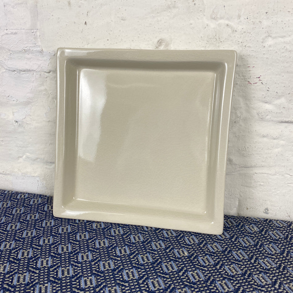 ami design Teller creme Keramik Tablett Deko