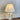 Kleine Tischlampe golden Messing Lampe Pagode 20 Jh. antik
