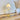 Kleine Tischlampe golden Messing Lampe Pagode 20 Jh. antik