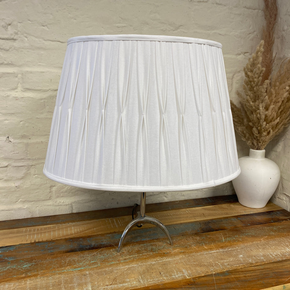 Lampenschirm Riva Oval weiß 54 cm