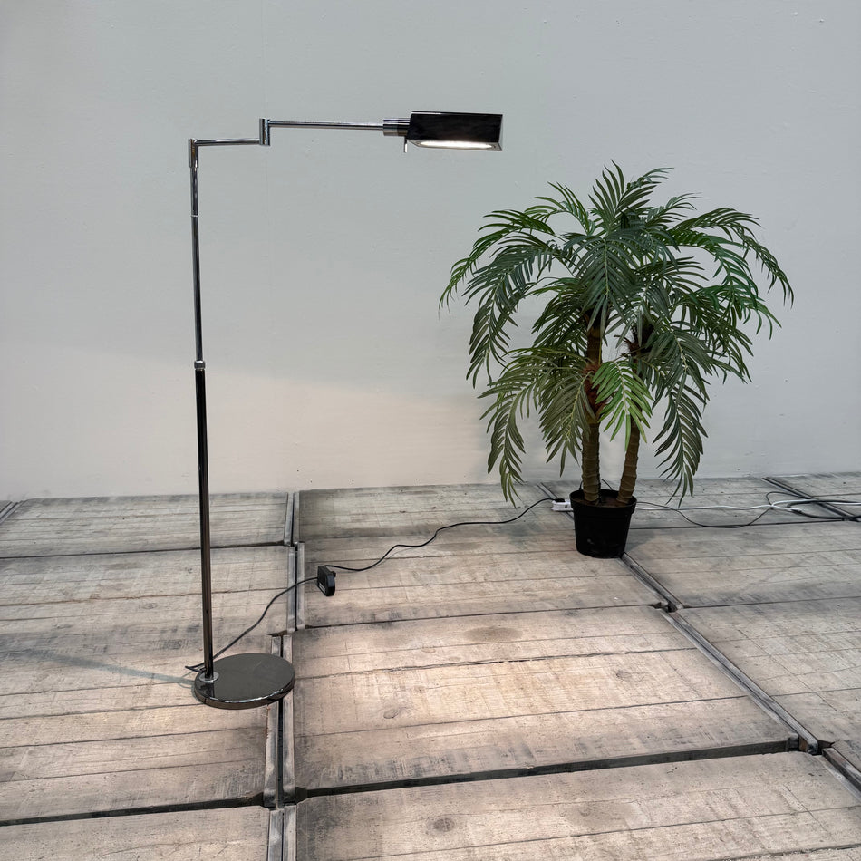 FRATTINI Stehlampe Chrom Design Italien MODERN Relco Gebraucht
