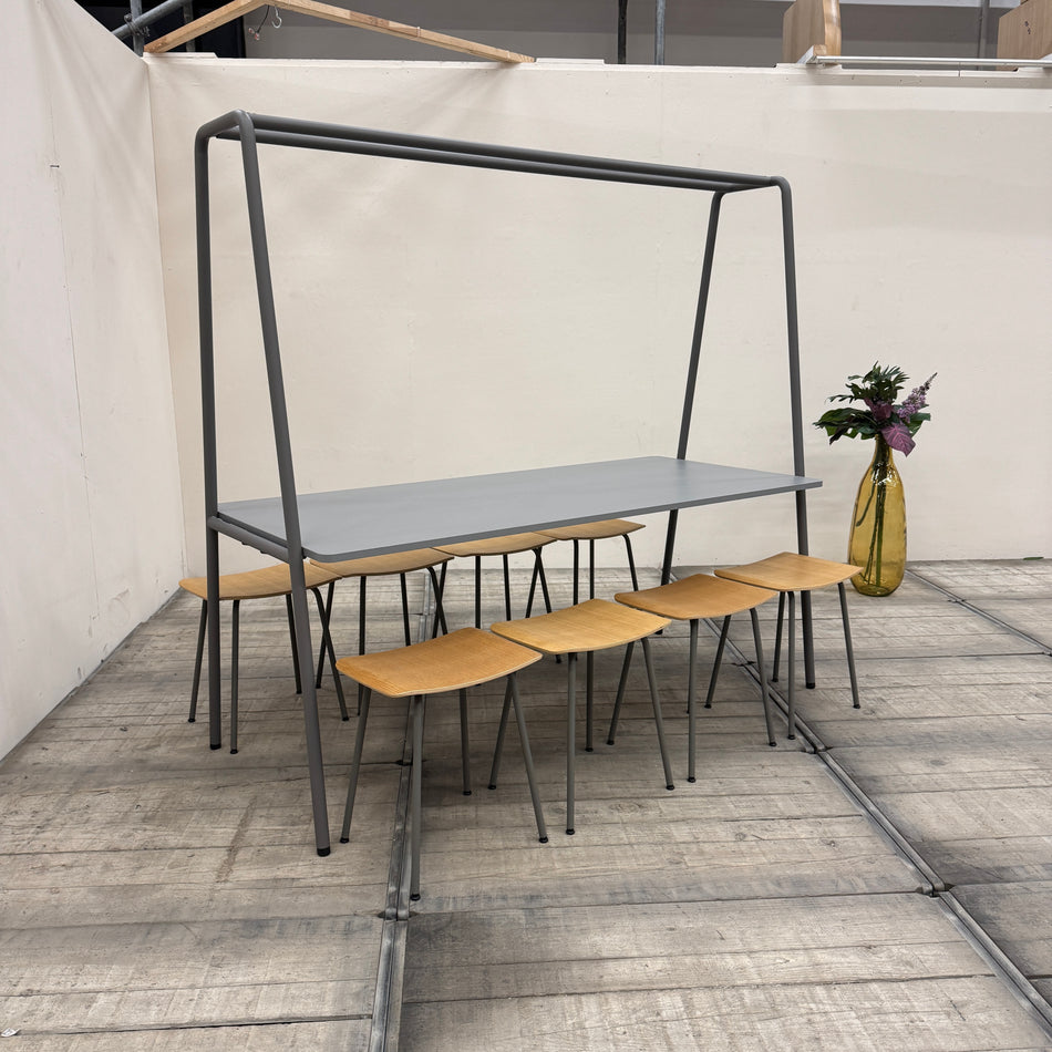Ocee & Four Design FourReal A Besprechungstisch mit 8 Stühlen Set Büro Gebraucht