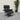 Designer Loungesessel schwarz Leder Holz Sessel Büro Vitra Nachbau