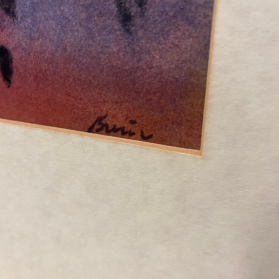 Druckgrafik im Passepartout