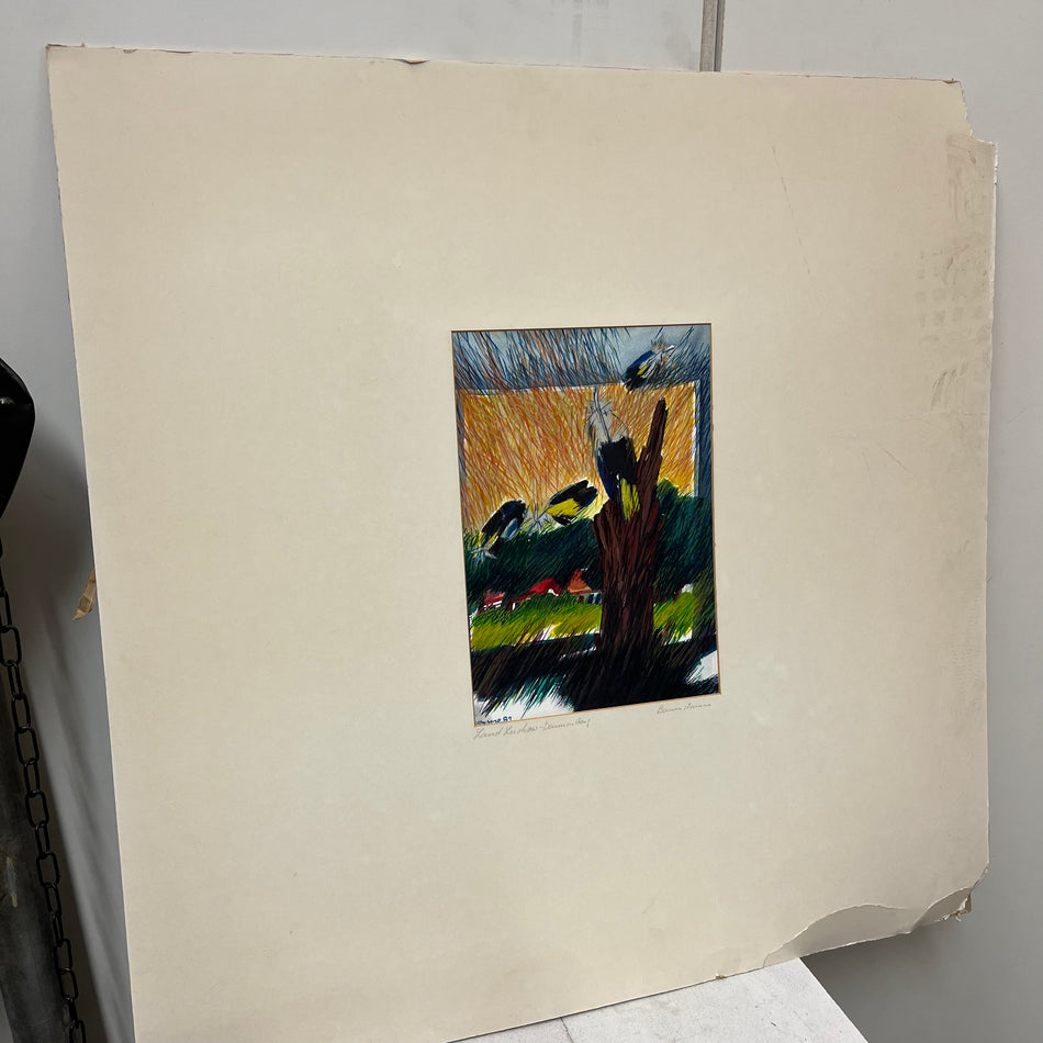 Druckgrafik im Passepartout 1981
