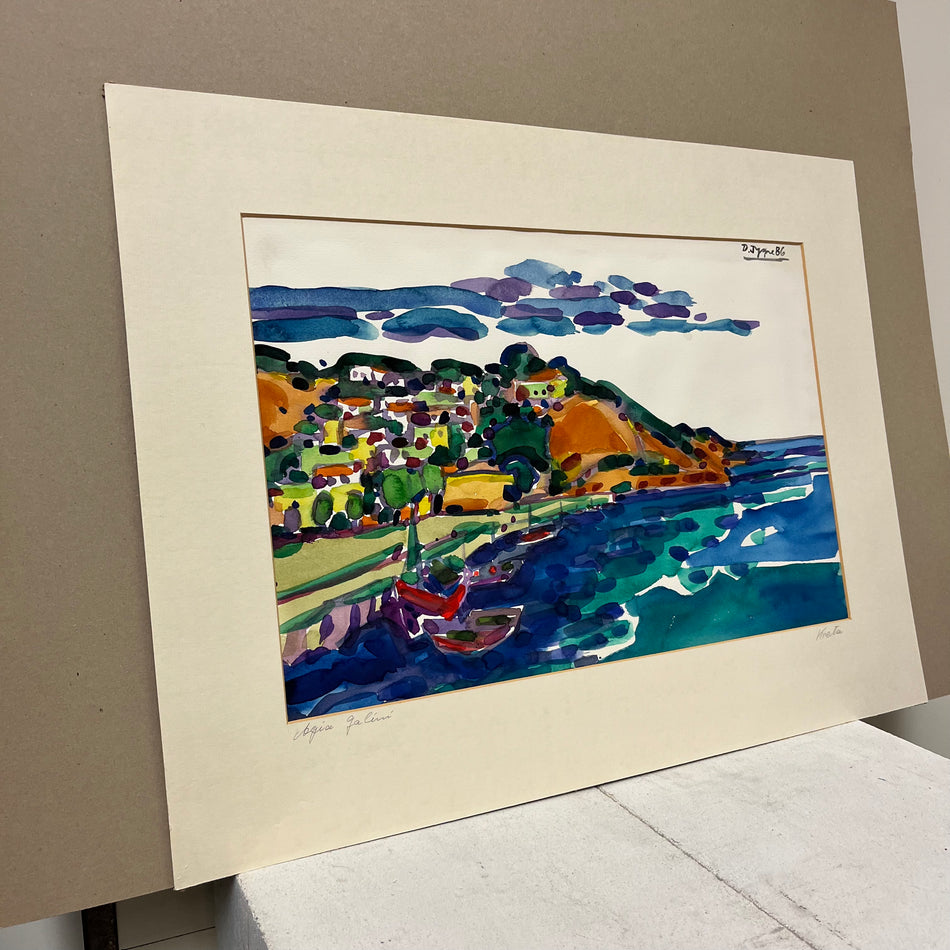 Druckgrafik im Passepartout 1986