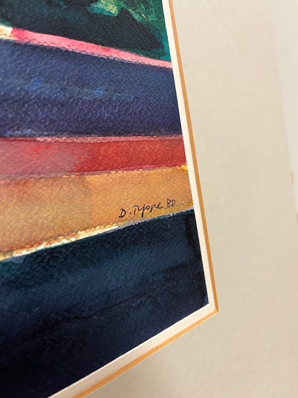 Druckgrafik im Passepartout 1980