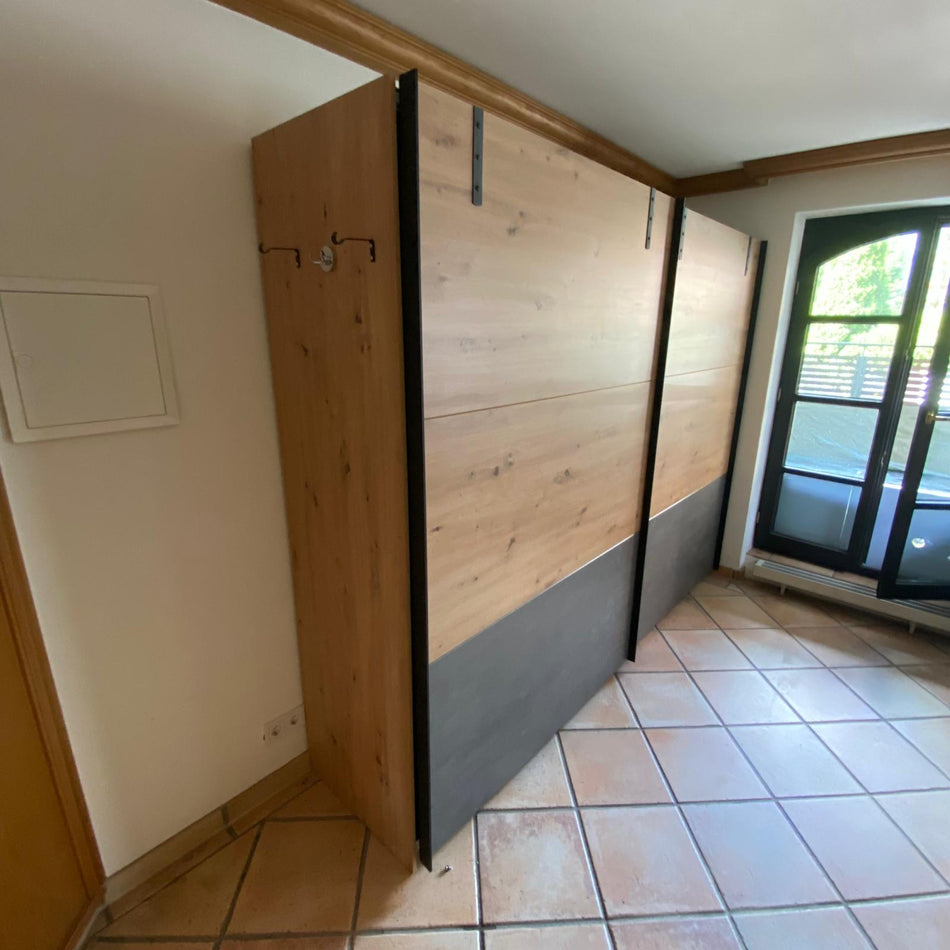 Kleiderschrank Schwebetürenschrank Schrank 2,70m breit