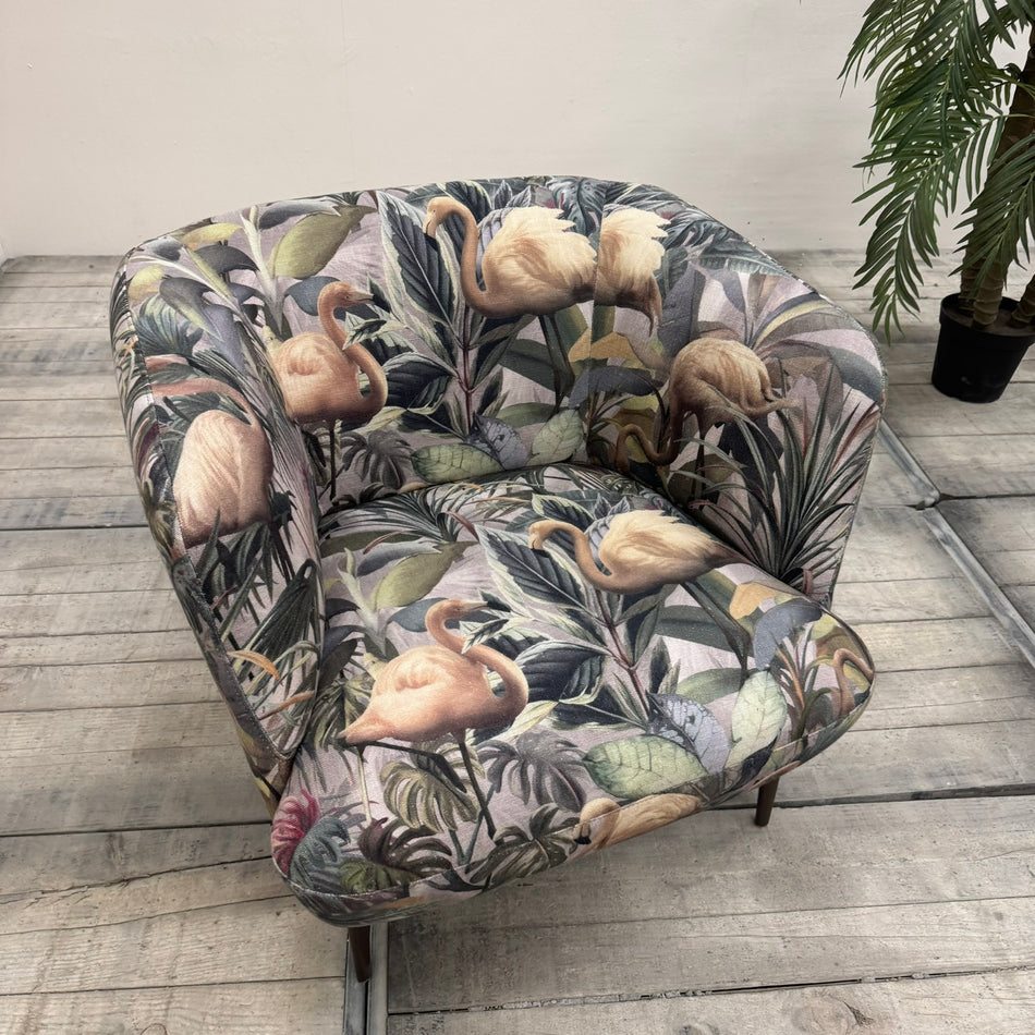Thomas Klotz Loungesessel Flamingo Sessel Upcycled