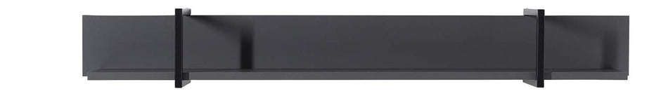 Mediana Wandboard Grau Span Holz Regal