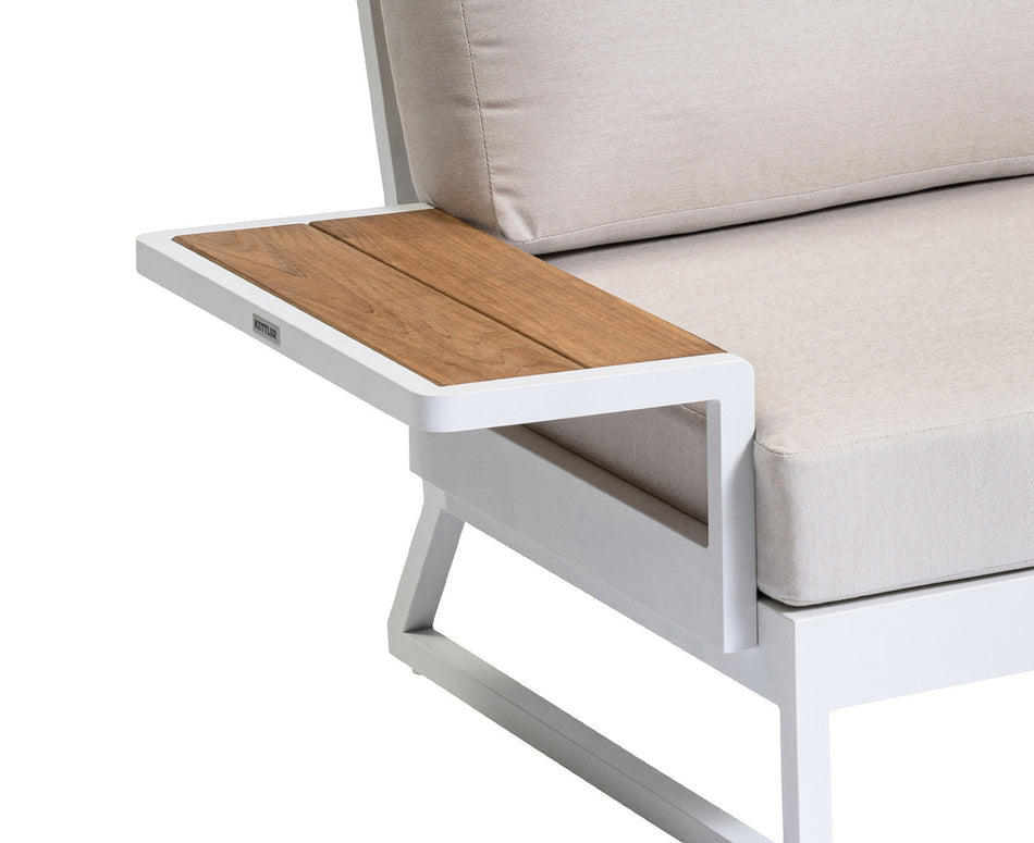 Kettler Ocean Skid Platform Universal Ablage Teakholz