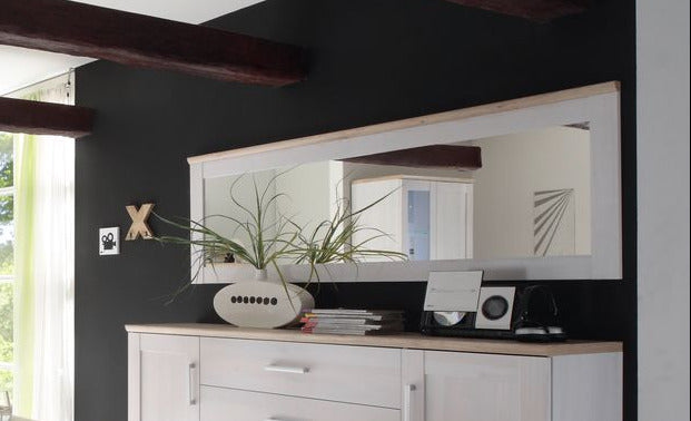 ROMANCE Spiegel Wandspiegel Wohnzimmer Speisezimmer Weiß