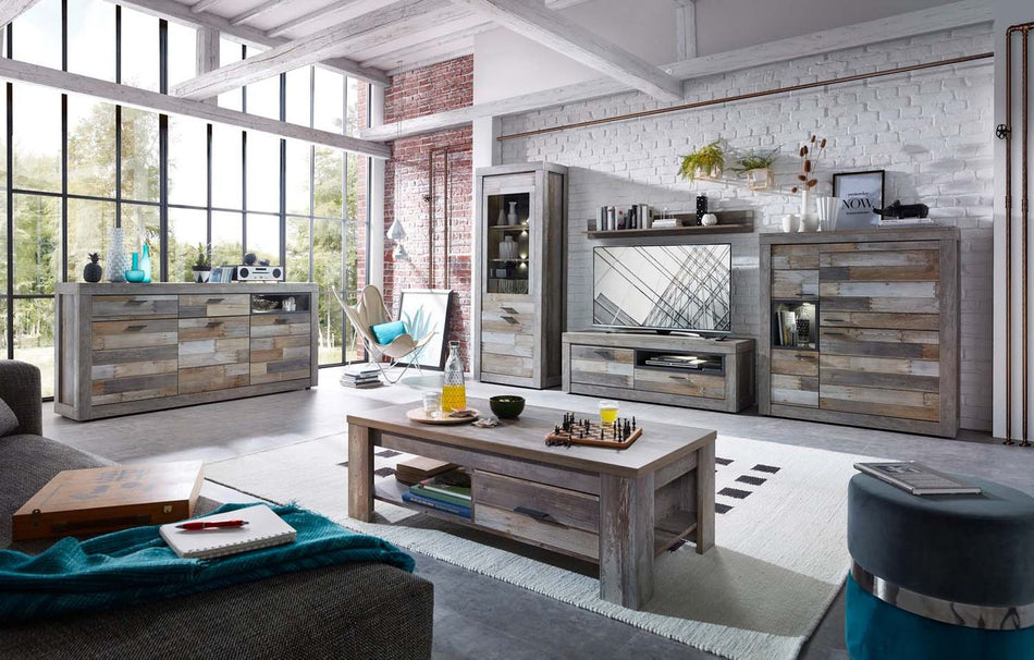 SANTA FE Wandboard Driftwood Holz Wandregal Regal