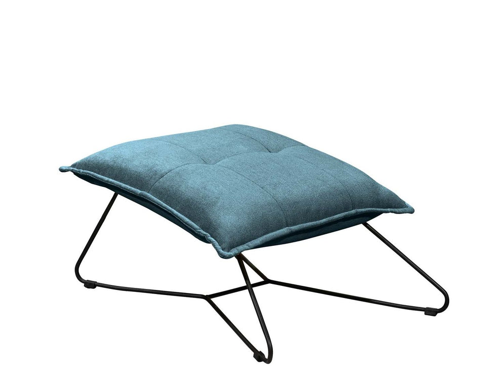 ED Lifestyle Vico Polsterhocker türkis Sitzhocker