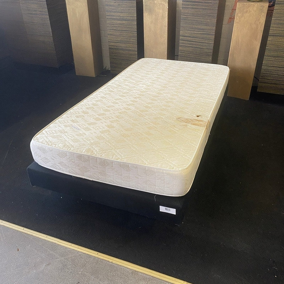 Boxspringbett gebraucht 100x200 inkl. Matratze Bett Einzelbett