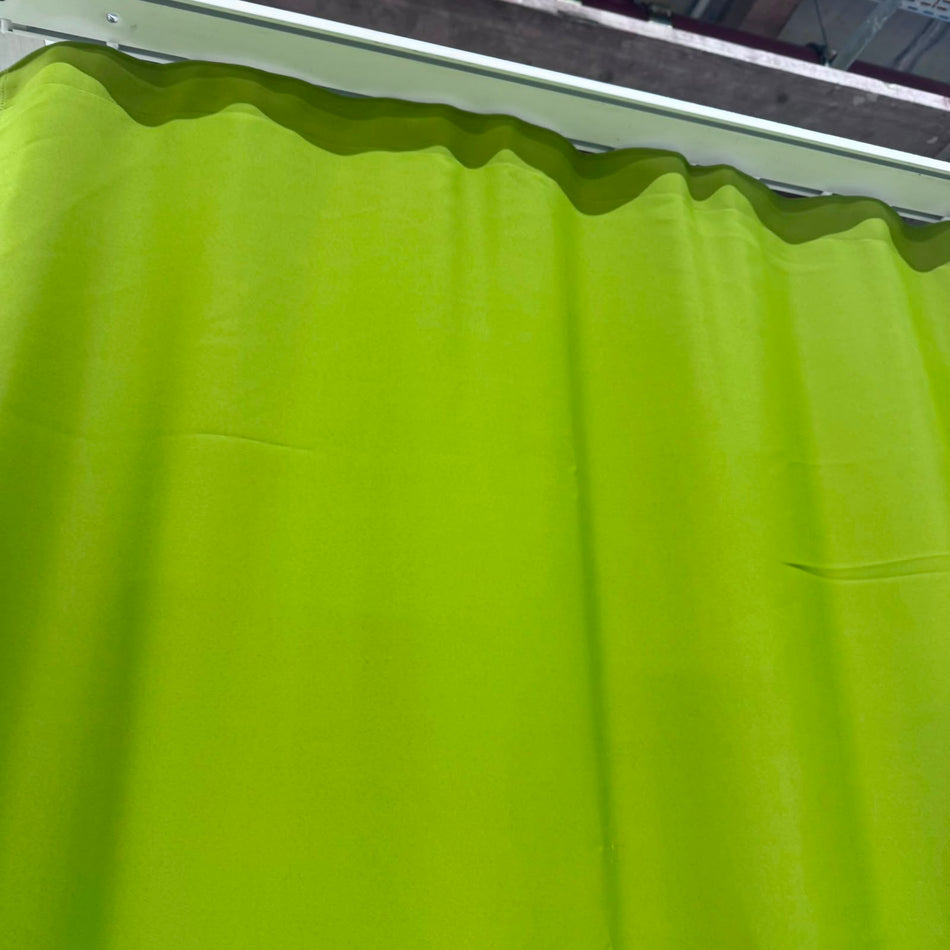Gardine grün Satin 200x270 Verdunkler Vorhang Gebraucht