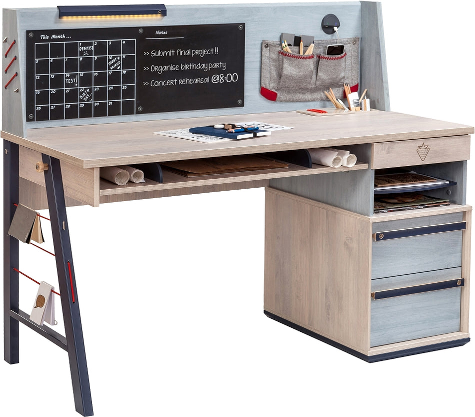 Cilek TRIO Schreibtisch-Aufsatz Kinderzubehör Tafel Aufbewahrung