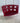 Designer Flexus Alias von Paolo Rizzatto 2-Sitzer Sofa Kunstleder rot