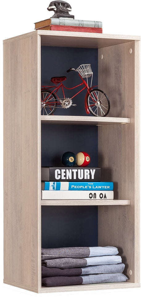 Cilek TRIO Regal Standregal Bücherregal Kinderregal Blau / White-Wash