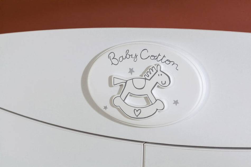 Cilek BABY COTTON Kleiderschrank Schrank Kinderzimmer Weiß