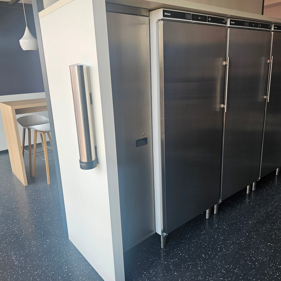 Edelstahlschrank Fächerschrank Schrank links Gastro