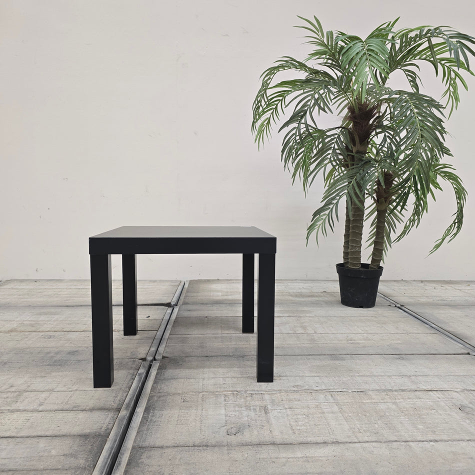 IKEA Lack Beistelltisch Schwarz Holz Quadratisch Couchtisch Tisch Gebraucht