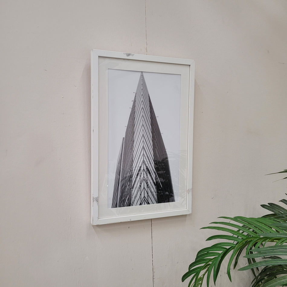 Wandbild Renzo Piano Berlin Schwarz-Weiß gerahmtes Foto Deko Gebraucht
