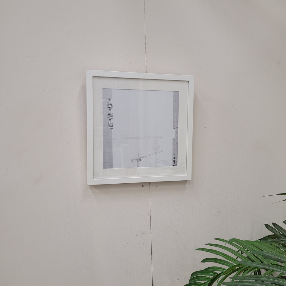 Wandbild Stadt Berlin Schwarz-Weiß gerahmtes Foto Deko Gebraucht