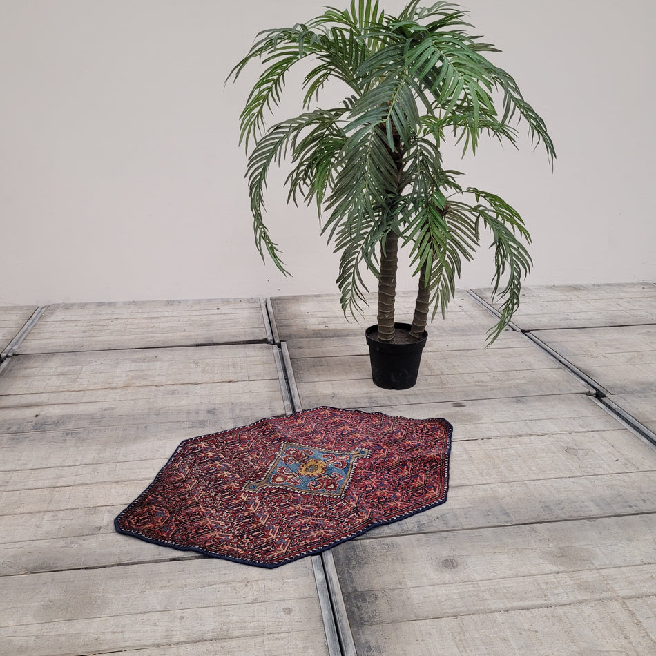 Orientalischer Teppich Vintage 115x72 Gemustert