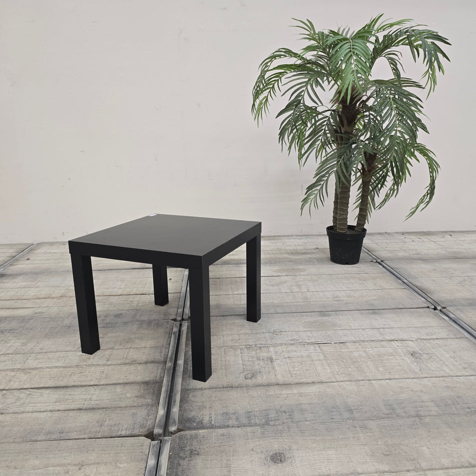 IKEA Lack Beistelltisch Schwarz Holz Quadratisch Couchtisch Tisch Gebraucht