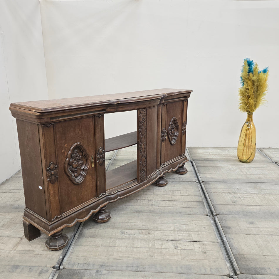 Antikes Sideboard Anrichte Massivholz Rustikal Schrank Vintage Gebraucht
