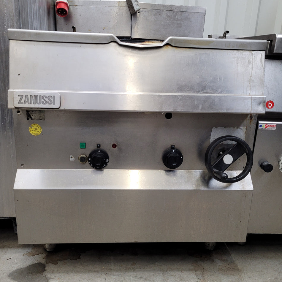 Zanussi Kipppfanne aus Edelstahl 80L Gastro Bratpfanne elektrisch gebraucht