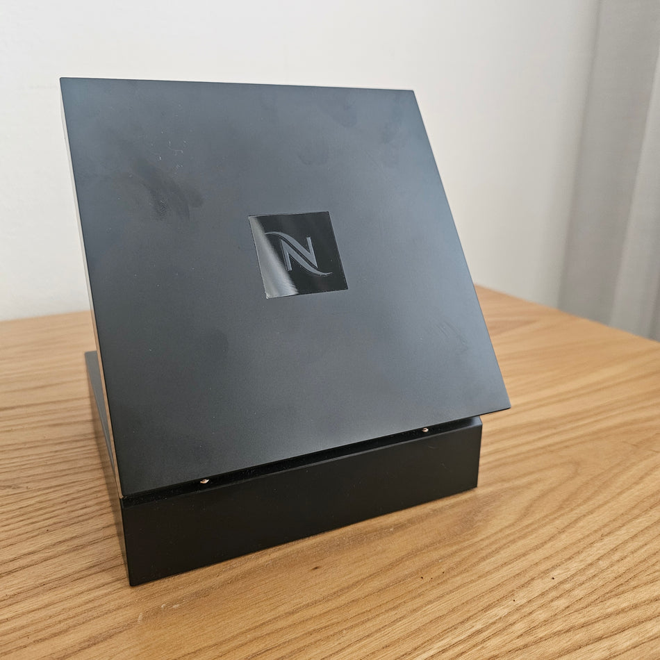 Aufbewahrungsbox Kaffeekapselbehälter Nespresso schwarz