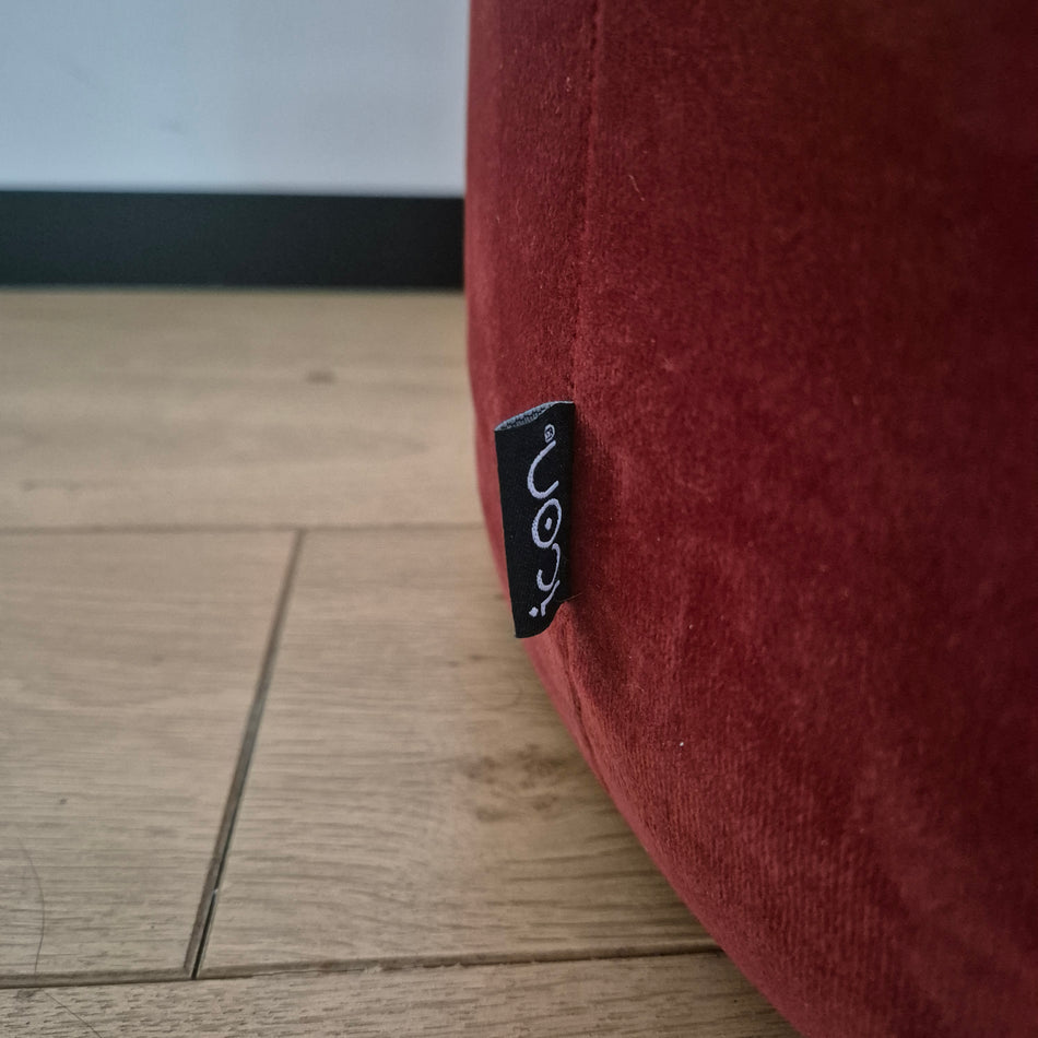 Pouf Hocker – runder Sitzpouf | Fußhocker & Loungehocker, gebraucht