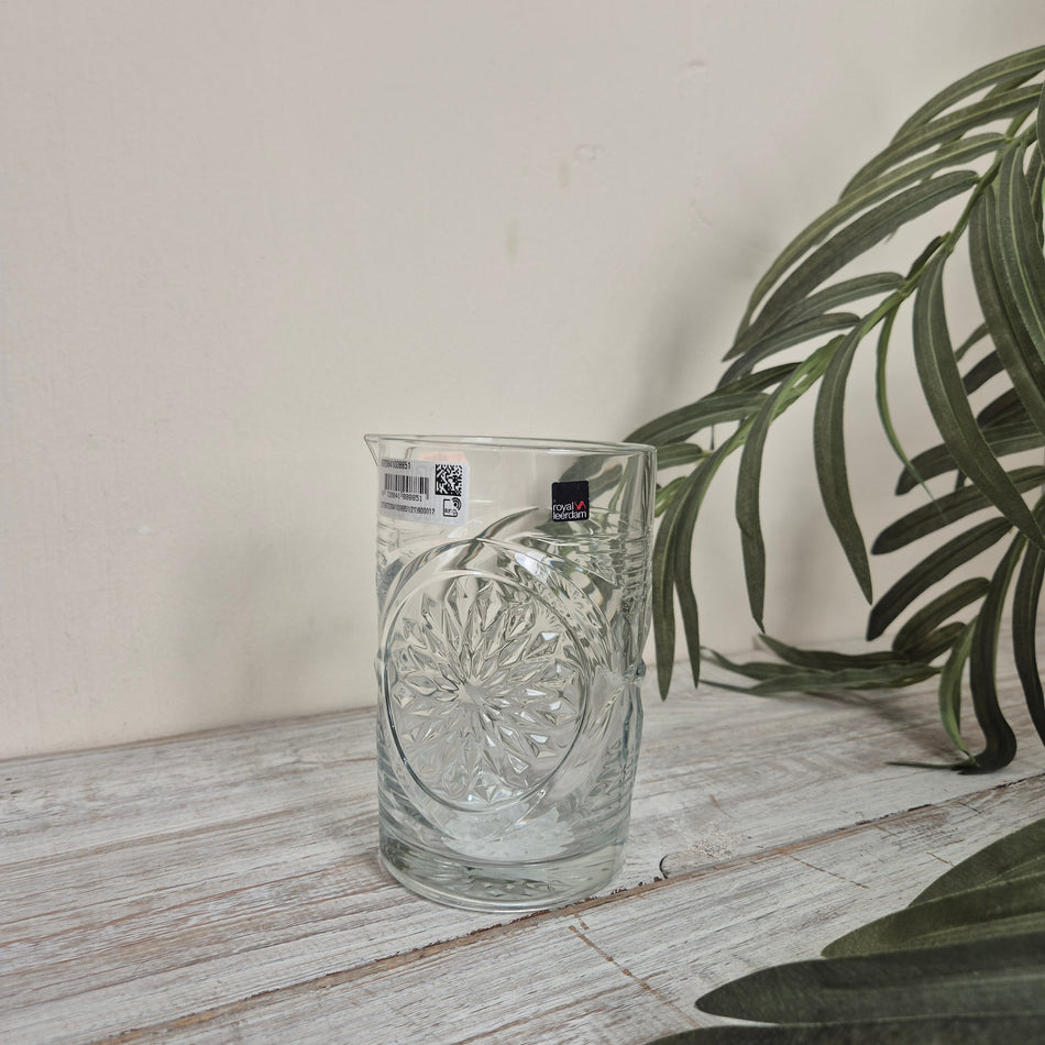 Royal Leerdam Glaskrug Transparent Glas Karaffe Krug Gebraucht 700 ml Küchenbedarf