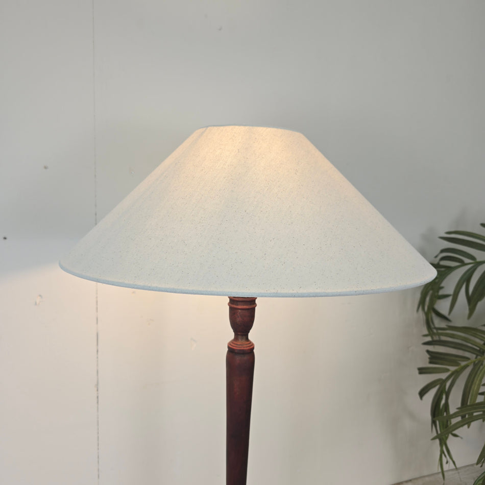 Nonlini Casa Lampenschirm R 50cm Schirm Textil Weiß Beige Deko