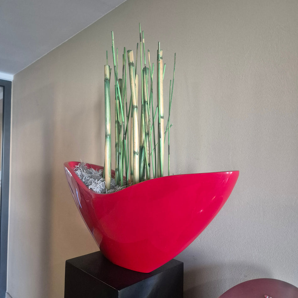 Dekorative Säule mit Vase