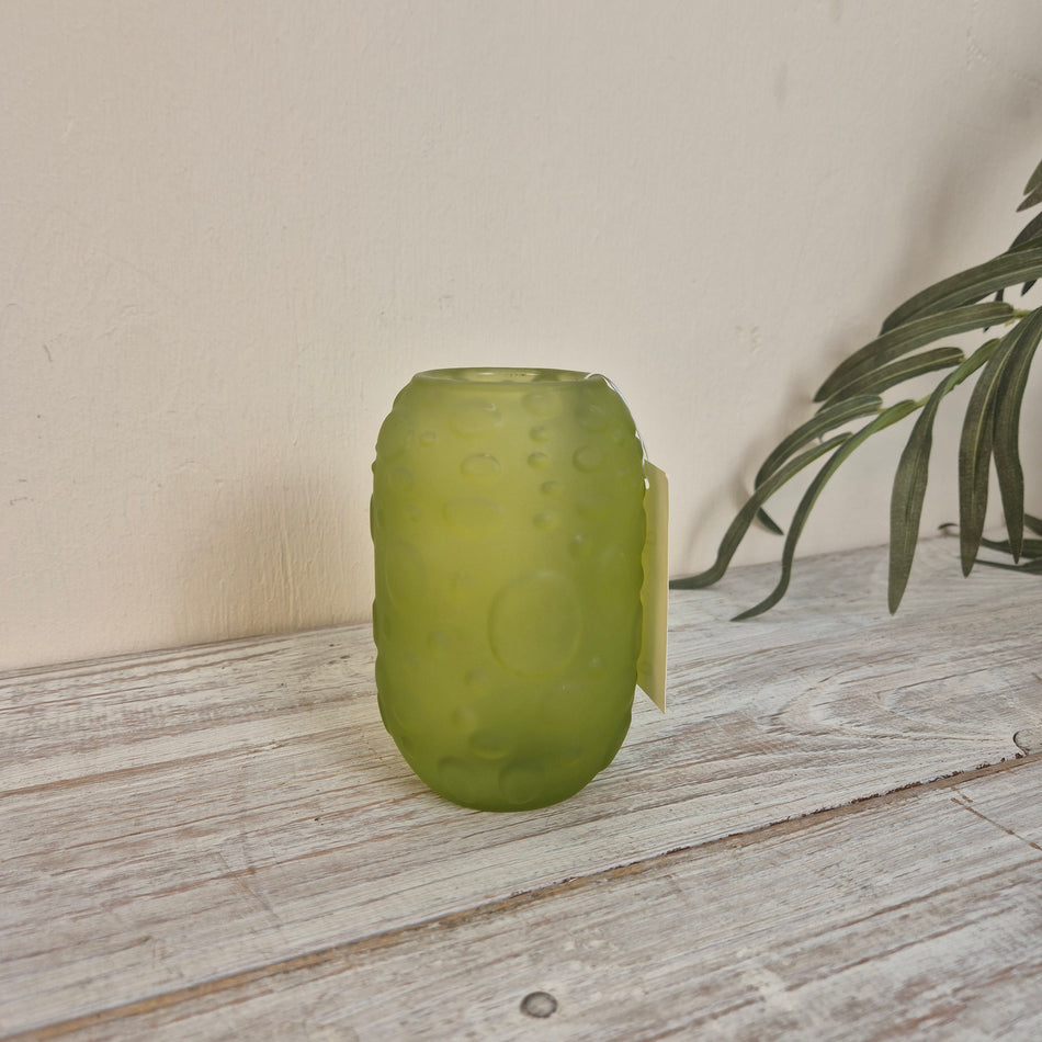 Light & Living Windlicht Finley Glas Grün 13 cm